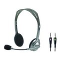 Logitech LGT-H110 - Kabelgebunden - Büro/Callcenter - 20 - 20000 Hz - 74 g - Kopfhörer - Schwarz - Silber