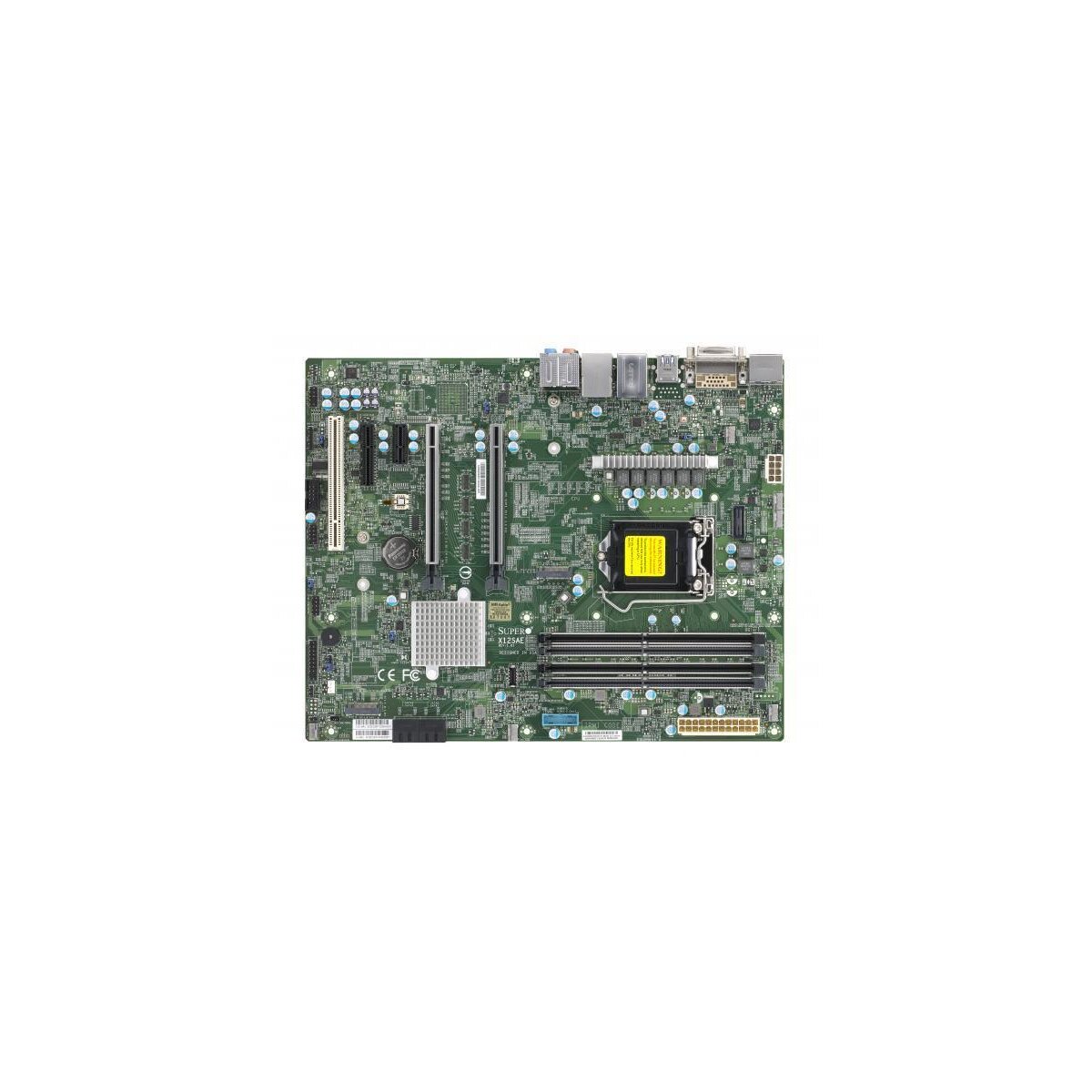 Supermicro X12SAE - Intel - LGA 1200 - Intel Celeron E - Intel® Core™ i3 - Intel Core i5 - Intel Core i7 - Intel Core i9 - Intel®... - DDR4-SDRAM - 128 GB - DIMM