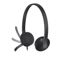 Logitech 981-000475 - Kabelgebunden - Büro/Callcenter - 20 - 20000 Hz - 100 g - Kopfhörer - Schwarz