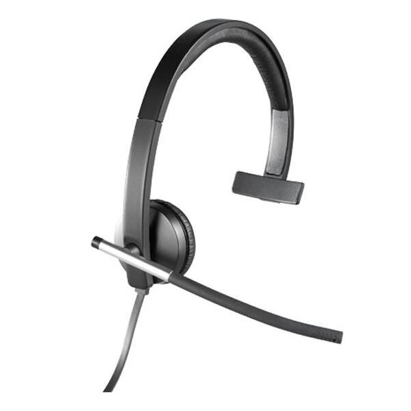 Logitech 981-000514 - Kabelgebunden - Büro/Callcenter - 50 - 10000 Hz - 93 g - Kopfhörer - Schwarz - Silber
