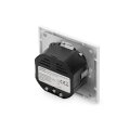 DIGITUS DA-70615 - Steckdose 1x Schutzkontakt,1x USB,1x Type C 5 V 2.8 A, Eingang: AC 250V 50Hz, RAL 9003
