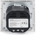 DIGITUS DA-70615 - Steckdose 1x Schutzkontakt,1x USB,1x Type C 5 V 2.8 A, Eingang: AC 250V 50Hz, RAL 9003