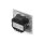 DIGITUS DA-70615 - Steckdose 1x Schutzkontakt,1x USB,1x Type C 5 V 2.8 A, Eingang: AC 250V 50Hz, RAL 9003