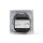 DIGITUS DA-70618 - Steckdose 2x USB, 1x USB Type C 5V 3.1A, Eingang: AC250V 50HZ,RAL 9003