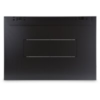 DIGITUS DN-19-07U-EC-SW - 7HE Wandgehäuse 385x600x450 mm, Farbe Schwarz (RAL 9005)