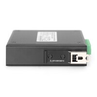 DIGITUS DN-652101 - Industrieller Gigabit Medien Konverter 10/100/1000BaseT zu 1000Base-SX SC, 0.5km,