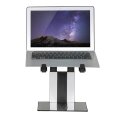 Neomounts NSLS200 Laptop-Halterung 10-17" - höhenverstellbar - faltbar - kompakt - universal - Laptop-Ständer - Silber - Kunststoff - 25,4 cm (10") - 43,2 cm (17") - 254 - 431,8 mm (10 - 17")