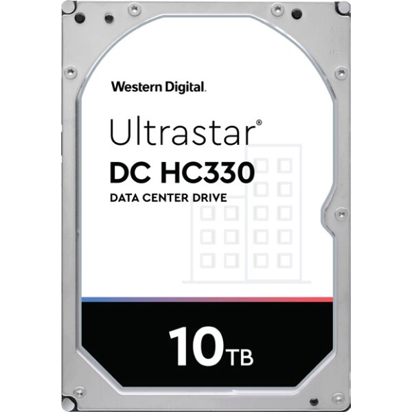 WD Ultrastar DC HC330 - 10 TB - 7200 RPM - 256 MB - 3.5" - SAS