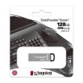 Kingston DataTraveler 128GB Kyson USB-Stick - 128 GB - USB Typ-A - 3.2 Gen 1 (3.1 Gen 1) - 200 MB/s - Ohne Deckel - Silber