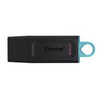 Kingston DataTraveler Exodia - 64 GB - USB Typ-A - 3.2 Gen 1 (3.1 Gen 1) - Kappe - 11 g - Schwarz