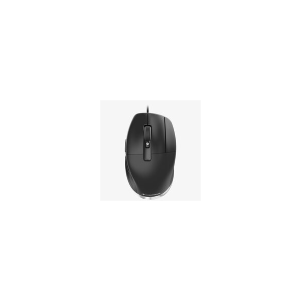 3Dconnexion CadMouse Pro - rechts - Optisch - USB Typ-A - Schwarz