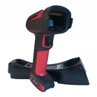 HONEYWELL Granit 1991iXR - Tragbares Barcodelesegerät - Kabellos - Tastaturkeil - RS-232 - USB - Schwarz - Rot - IP65 - IP67 - Akku