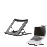 Neomounts NSLS075BLACK Laptop-Halterung 10-16" - faltbar - kompakt - universal - Laptop-Ständer - Schwarz - Stahl - 25,4 cm (10") - 40,6 cm (16") - 5 kg