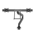 Neomounts NM-D775DXBLACK Monitorarm 10-32" - Gasfeder - Topfix - 180°-Stopp - Klemme/Durchführung - 25,4 cm (10") - 81,3 cm (32") - 100 x 100 mm - Höhenverstellung - Schwarz