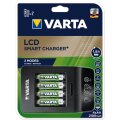 Varta LCD SMART CHARGER+ - Alkali - Überlastschutz - AA - AAA