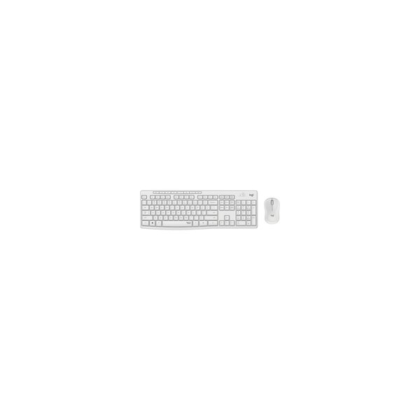 Logitech MK295 Silent - Volle Größe (100%) - Kabelgebunden - RF Wireless - QWERTZ - Weiß - Maus enthalten