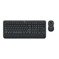Logitech MK545 ADVANCED Wireless Keyboard and Mouse Combo - Volle Größe (100%) - Kabelgebunden - USB - QWERTZ - Schwarz - Maus enthalten
