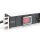 DIGITUS DN-95402 - 1HE Aluminium PDU, Rack Mount, 7x Schutzkontakt 16A, 4000W, 250VAC 50/60Hz, Schalter
