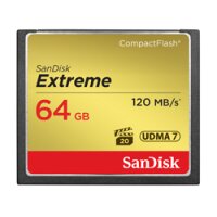 SanDisk CF Extreme 64GB - 64 GB - Kompaktflash - 120 MB/s...