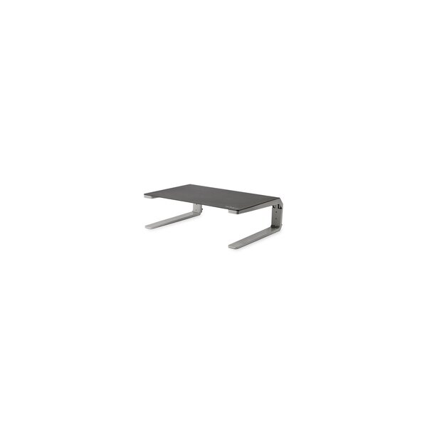 StarTech.com Monitorerhöhung - Stahl und Aluminium - Höhenverstellbar - Schwarz - Silber - 81,3 cm (32") - 10 kg - Aluminium - Stahl - 125 - 175 mm - 305 mm
