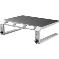 StarTech.com Monitorerhöhung - Stahl und Aluminium - Höhenverstellbar - Schwarz - Silber - 81,3 cm (32") - 10 kg - Aluminium - Stahl - 125 - 175 mm - 305 mm