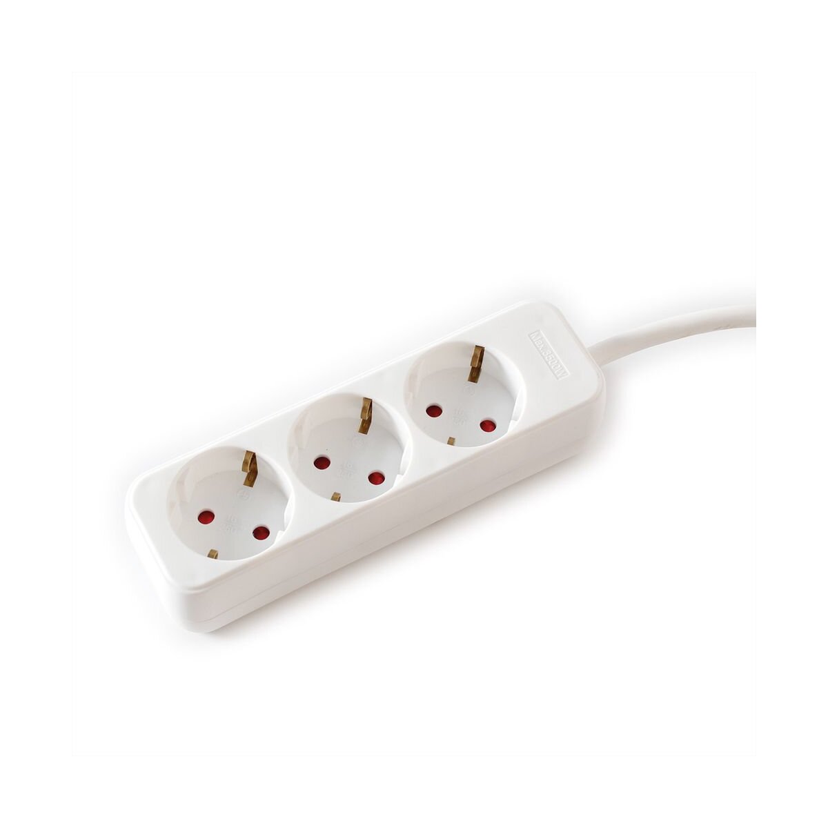 VALUE 19.99.1073 - 3 m - 3 AC-Ausgänge - Indoor - 1,5 mm² - Weiß - 250 V