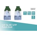 DIGITUS DK-1531-010/G - CAT 5e SF-UTP Patchkabel, Cu, PVC AWG 26/7, Länge 1 m, Farbe Grün