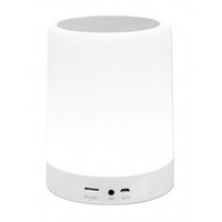 Manhattan Sound Science LED-Bluetooth-Lautsprecher, Kabellose Musikwiedergabe, LED-Licht m