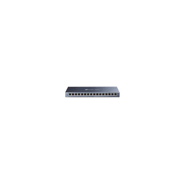 TP-LINK TL-SG116 Unmanaged L2 Gigabit Ethernet (10/100/1000) Schwarz Netzwerk-Switch