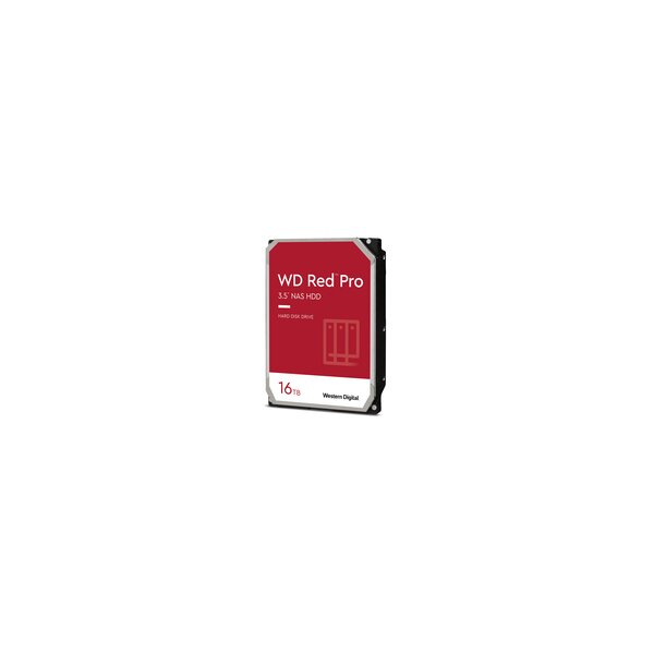 WD Red Pro  - 16 TB - 7200 RPM - 512 MB - 3.5" - SATA