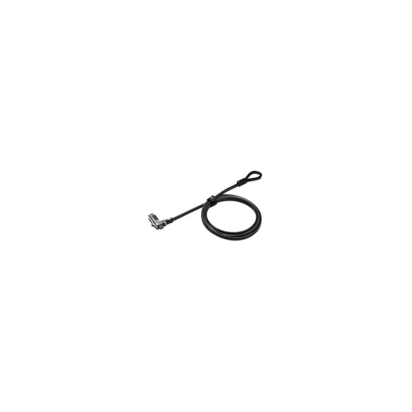 Kensington Slim NanoSaver®-Laptopkombinationsschloss - 1,8 m - Kensington - Schlüssel - Schwarz