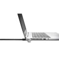 Kensington Slim NanoSaver®-Laptopkombinationsschloss - 1,8 m - Kensington - Schlüssel - Schwarz