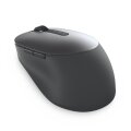 Dell Pro Plus-Maus – MS5320W - rechts - Optisch - RF Wireless + Bluetooth - 1600 DPI - Grau - Titan