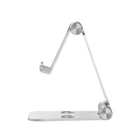 Neomounts DS10-160SL1 Telefon-Ständer bis zu 7" - faltbar - universal - Handy/Smartphone - Passive Halterung - Tisch/Bank - Drinnen - Silber