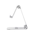 Neomounts DS10-160SL1 Telefon-Ständer bis zu 7" - faltbar - universal - Handy/Smartphone - Passive Halterung - Tisch/Bank - Drinnen - Silber