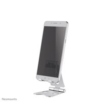 Neomounts by Newstar Faltbarer Telefonständer - Handy/Smartphone - Passive Halterung - Tisch/Bank - Indoor - Silber