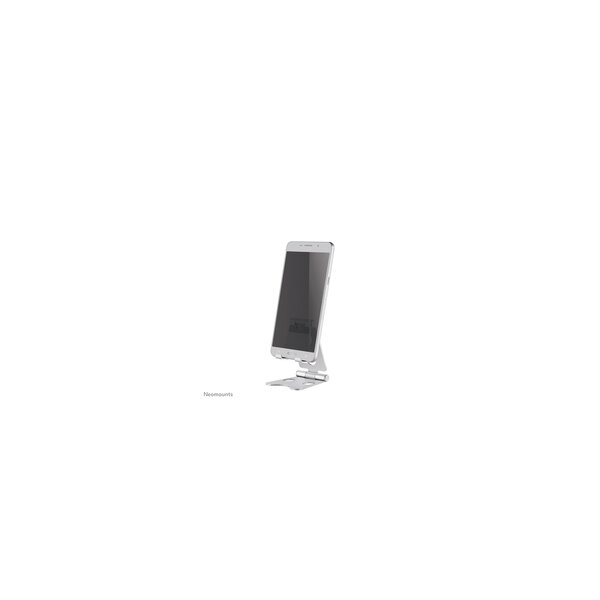 Neomounts DS10-150SL1 Telefon-Ständer bis zu 4.7" - faltbar - universal - Handy/Smartphone - Passive Halterung - Tisch/Bank - Drinnen - Silber