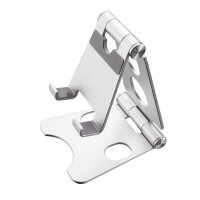 Neomounts DS10-150SL1 Telefon-Ständer bis zu 4.7" - faltbar - universal - Handy/Smartphone - Passive Halterung - Tisch/Bank - Drinnen - Silber