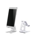 Neomounts DS10-150SL1 Telefon-Ständer bis zu 4.7" - faltbar - universal - Handy/Smartphone - Passive Halterung - Tisch/Bank - Drinnen - Silber