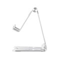 Neomounts DS10-150SL1 Telefon-Ständer bis zu 4.7" - faltbar - universal - Handy/Smartphone - Passive Halterung - Tisch/Bank - Drinnen - Silber