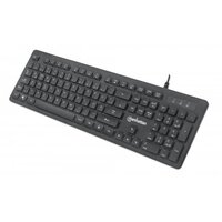 Manhattan Ultraflache USB-Gaming-Tastatur mit LEDs - 12...