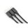 DIGITUS AK-300160-010-S - USB Ladekabel USB A - Lightning+micro B+Type-C 1m, 3 in 1 cable, cotton, CE, bl