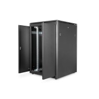 DIGITUS DN-19-22U-8/8-B-1 - 22HE Netzwerkschrank, Unique 1164x800x800 mm, Farbe Schwarz (RAL 9005)