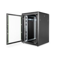 DIGITUS DN-19-22U-8/8-B-1 - 22HE Netzwerkschrank, Unique 1164x800x800 mm, Farbe Schwarz (RAL 9005)