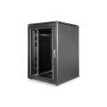 DIGITUS DN-19-22U-8/8-B-1 - 22HE Netzwerkschrank, Unique 1164x800x800 mm, Farbe Schwarz (RAL 9005)