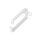 DIGITUS DN-19-ORG-2 - 2HE Kabelmanagement Ring, 44x100 mm 10 Stück, Farbe Grau (RAL 7035)