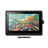 Wacom Cintiq 16 - Verkabelt - 5080 lpi - 344,16 x 193,59 mm - Stift - Silikongummi - 39,6 cm (15.6 Zoll)