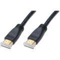 DIGITUS AK-330105-150-S - HDMI High Speed Anschlusskabel, Typ A, m/ amp. St/St, 15.0m, Full HD, CE, gold, sw