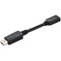 DIGITUS AK-340400-001-S - DisplayPort Adapterkabel, DP -...