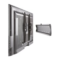 Neomounts FPMA-W350BLACK TV-Wandhalterung 32-55" - neigbar - 139,7 cm (55") - 200 x 200 mm - 400 x 400 mm - 0 - 24° - Stahl - Schwarz